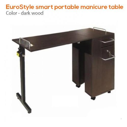EuroStyle Smart Portable Manicure Table