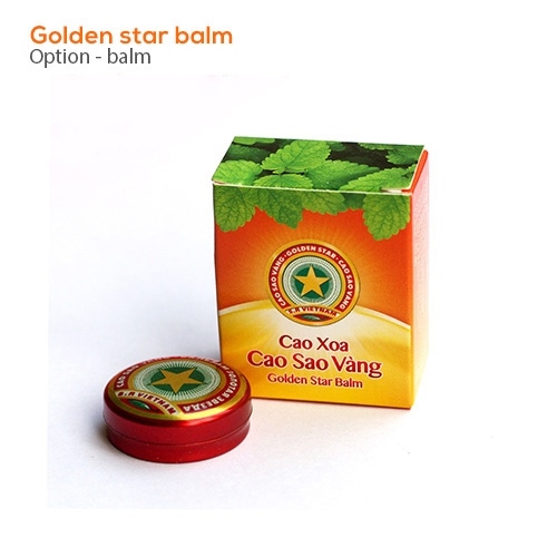 Golden star balm (pack of 5)