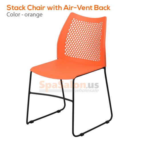 Stack Chair with Air-Vent Back