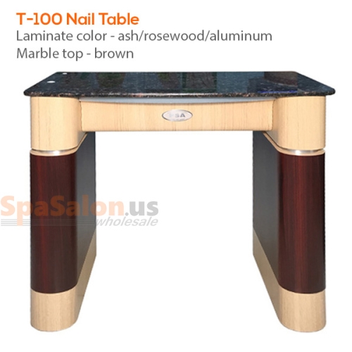 T-100 Nail Table (Ash / Rosewood)
