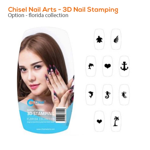 Chisel Nail Arts - 3D Nail Stamping