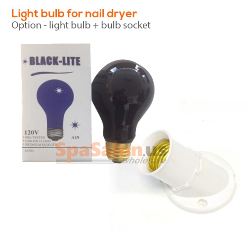 Light bulb for nail dryer