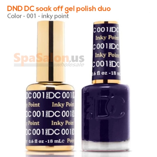 DND DC soak off gel polish duo