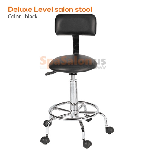 Deluxe Level salon stool